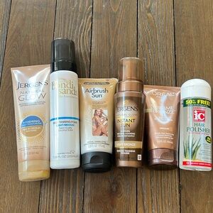 Tanning formulas, Bondi Sands, 2/Jurgen’s, Sally Hanson, L’Oreal & hair polisher